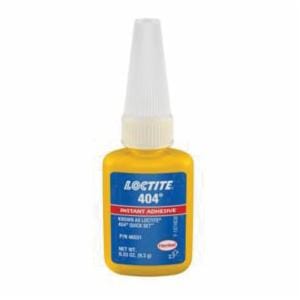 Loctite® 135465 404™ 1-Part Instant Adhesive, 0.33 oz Bottle, Clear, 24 hr Curing